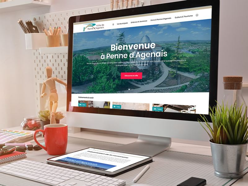 Site Internet Ville de Penne d'Agenais